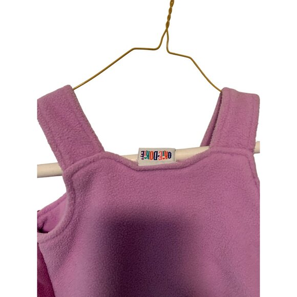 Okie Dokie Girls Infant baby Size 0 3 Months Jumper Snow Bag Fleece Patchwork Ca - Picture 3 of 4